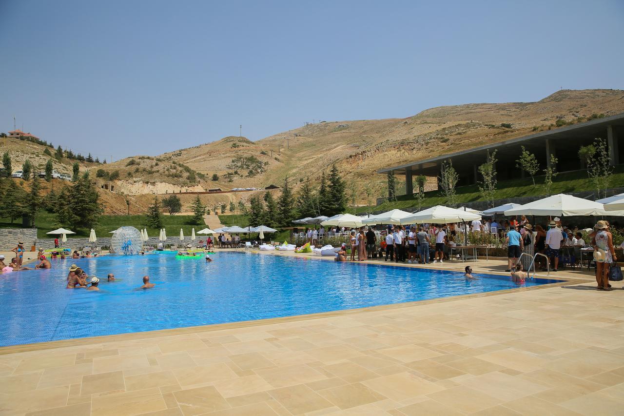 לינה וארוחת בוקר עאליי Le Grand Chalet Zaarour מראה חיצוני תמונה